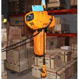 Elektrisk kättingtelfer 1000kg med radiostyrning