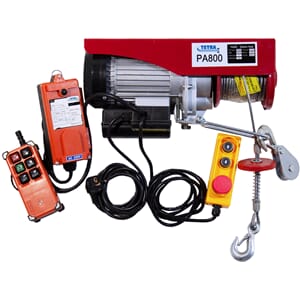 Vinsch Tetra 800 230v med radiostyrning